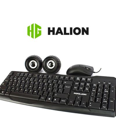 KIT TECLADO + MOUSE + PARLANTE OFFICE HA-KIT45
